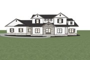 Farmhouse Style House Plan - 5 Beds 3 Baths 2706 Sq/Ft Plan #1109-4 Exterior 