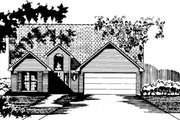 Traditional Style House Plan - 3 Beds 2 Baths 1647 Sq/Ft Plan #15-232 