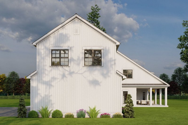 House Design - Exterior - Other Elevation for Farmhouse House Plan #923-429 - 5 bed, 6.5 bath