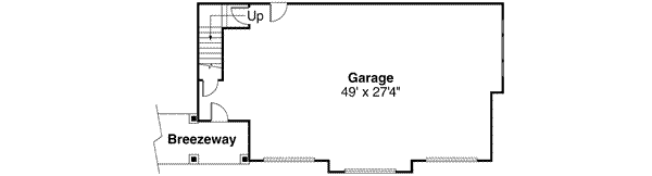 House Blueprint - Traditional Floor Plan - Other Floor Plan #124-421