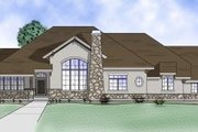 Country Style House Plan - 4 Beds 3 Baths 2566 Sq/Ft Plan #5-150 