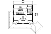 Country Style House Plan - 3 Beds 2 Baths 1514 Sq/Ft Plan #25-4739 