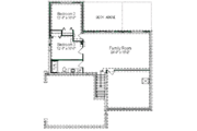 Traditional Style House Plan - 1 Beds 1 Baths 1225 Sq/Ft Plan #49-144 