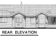 Ranch Style House Plan - 3 Beds 2 Baths 1596 Sq/Ft Plan #18-195 