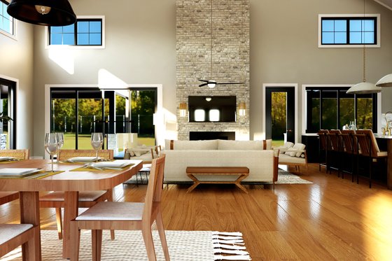 Interior - Other 4 for Barndominium House Plan #1064-371 - 3 bed, 2.5 bath