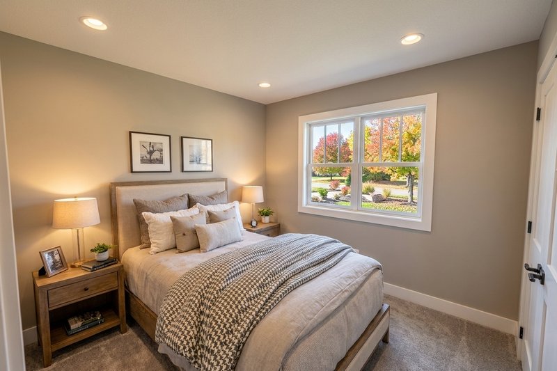 Home Plan - Interior - Bedroom for Craftsman House Plan #51-1545 - 3 bed, 2.5 bath