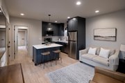 Traditional Style House Plan - 1 Beds 2 Baths 540 Sq/Ft Plan #1070-179 