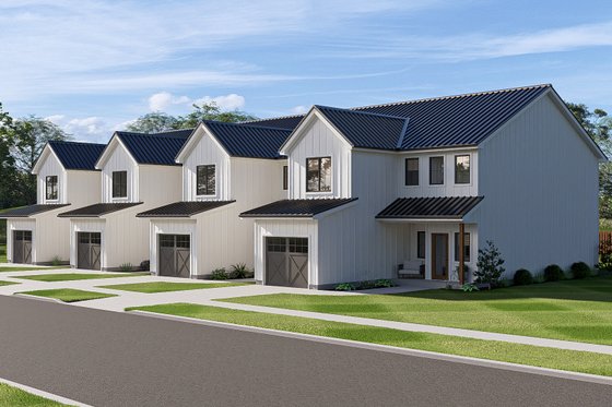 Exterior - Other Elevation for Farmhouse House Plan #455-781 - 3 bed, 3 bath