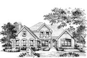 Traditional Style House Plan - 4 Beds 3.5 Baths 2597 Sq/Ft Plan #57-122 
