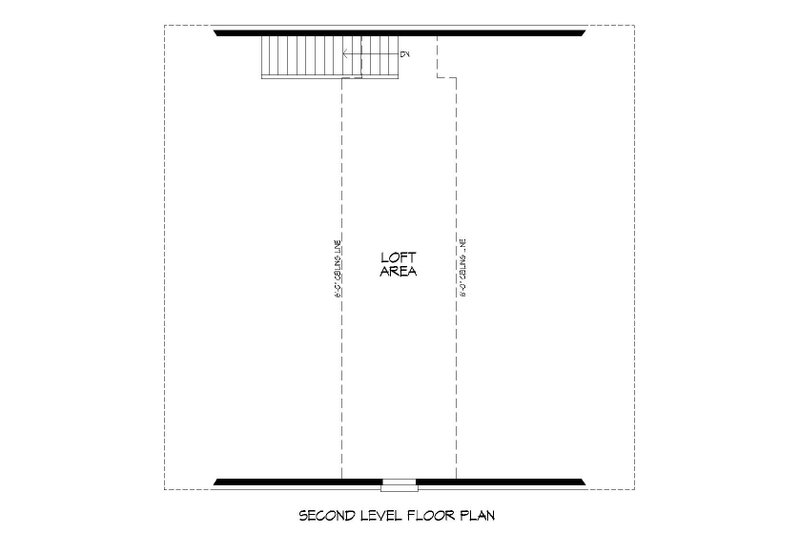 Home Plan - Floor Plan - Upper Floor for Country House Plan #932-270, 0 bath