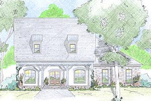 Farmhouse Exterior - Front Elevation Plan #36-471