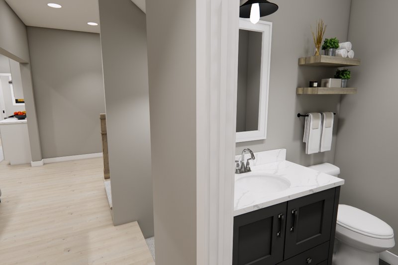 Dream House Plan - Interior - Bathroom 1 for Farmhouse House Plan #51-1366 - 4 bed, 3.5 bath