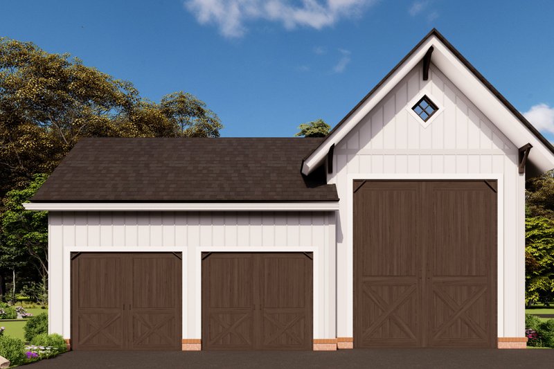 Architectural House Design - Traditional Exterior - Front Elevation Plan #54-561