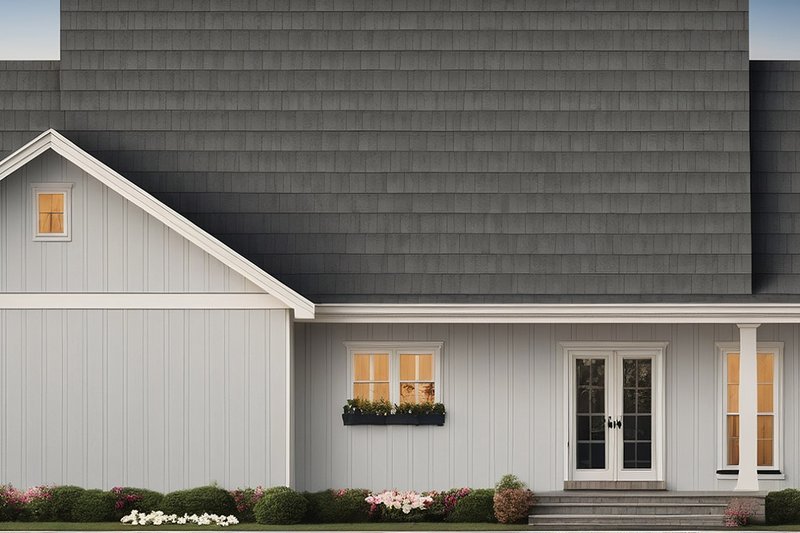 House Blueprint - Exterior - Rear Elevation for Farmhouse House Plan #21-507 - 3 bed, 2.5 bath