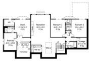 Modern Style House Plan - 4 Beds 3.5 Baths 4592 Sq/Ft Plan #51-190 