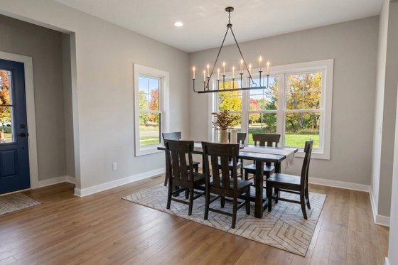 Interior - Dining Room for Farmhouse House Plan #51-1532 - 3 bed, 2.5 bath