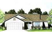 Ranch Style House Plan - 2 Beds 2 Baths 995 Sq/Ft Plan #58-202 