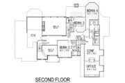 European Style House Plan - 5 Beds 7.5 Baths 7980 Sq/Ft Plan #458-13 