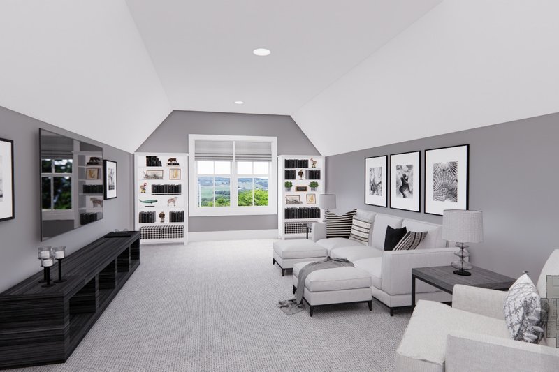 Architectural House Design - Interior - Other 2 for Farmhouse House Plan #51-1233 - 4 bed, 3.5 bath