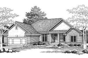 Traditional Exterior - Front Elevation Plan #70-779