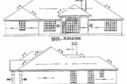 Traditional Style House Plan - 3 Beds 2 Baths 1973 Sq/Ft Plan #42-170 