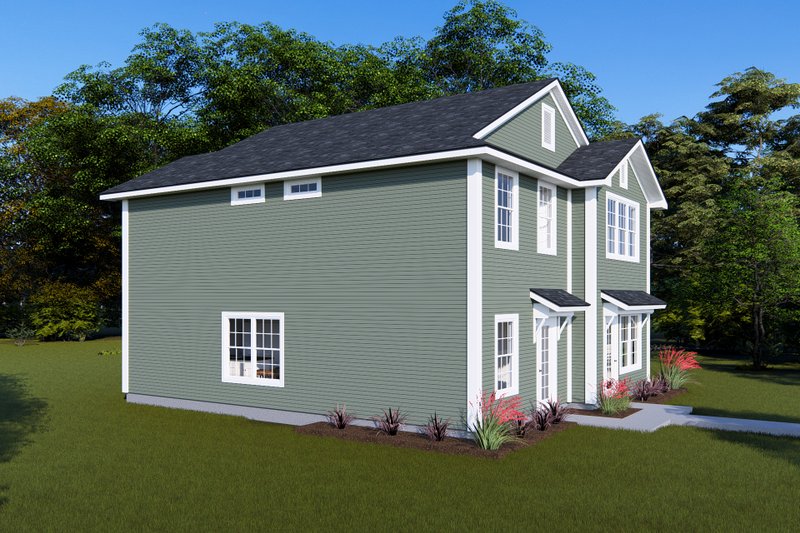 Home Plan - Exterior - Other Elevation for Cottage House Plan #513-2251 - 4 bed, 5 bath