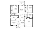 Ranch Style House Plan - 23 Beds 2 Baths 2417 Sq/Ft Plan #1058-194 