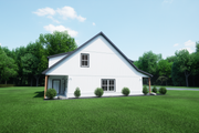 Craftsman Style House Plan - 3 Beds 2.5 Baths 1933 Sq/Ft Plan #1116-17 Exterior 