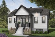 Bungalow Style House Plan - 2 Beds 1 Baths 1102 Sq/Ft Plan #23-2803 