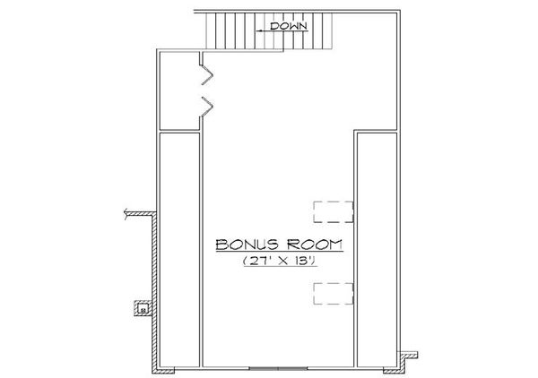 Dream House Plan - European Floor Plan - Upper Floor Plan #5-376