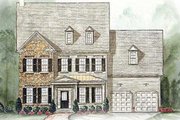 Colonial Style House Plan - 4 Beds 3.5 Baths 2936 Sq/Ft Plan #54-153 