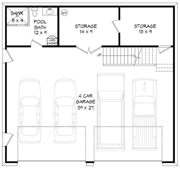 Architectural House Design - Country Floor Plan - Main Floor Plan #932-152