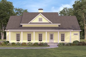 Home Plan - Exterior - Front Elevation for Farmhouse House Plan #45-637 - 3 bed, 2.5 bath
