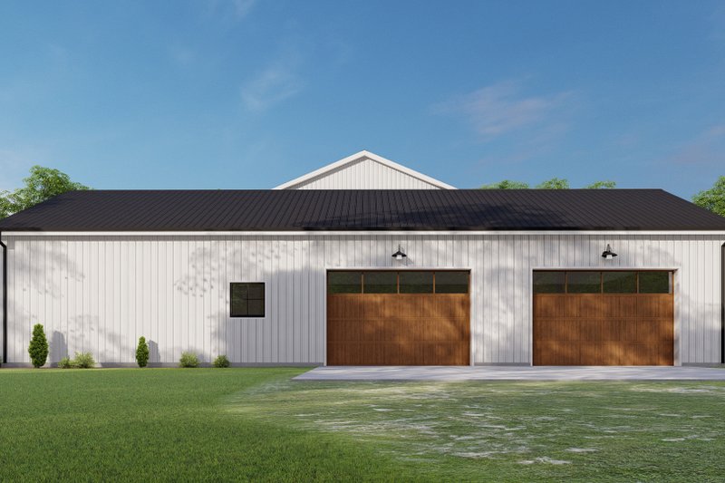 Dream House Plan - Exterior - Other Elevation 5 for Barndominium House Plan #1092-49 - 7 bed, 5 bath