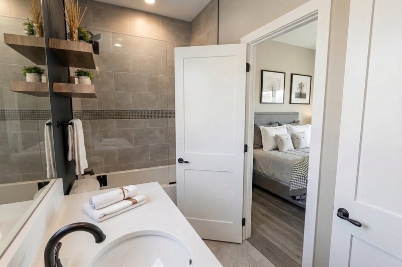 House Design - Interior - Bathroom for Farmhouse House Plan #51-1534 - 3 bed, 2.5 bath