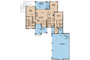 Traditional Style House Plan - 4 Beds 4.5 Baths 3697 Sq/Ft Plan #923-11 