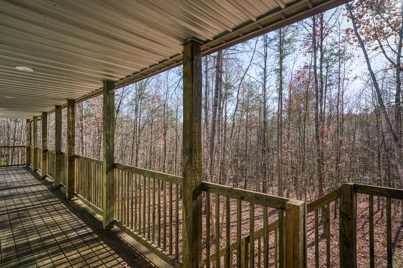 House Design - Exterior - Covered Porch 1 for Farmhouse House Plan #44-274 - 3 bed, 2 bath