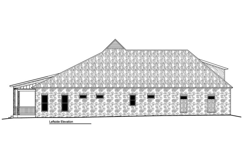 Architectural House Design - Exterior - Other Elevation for Bungalow House Plan #1081-43 - 3 bed, 2.5 bath