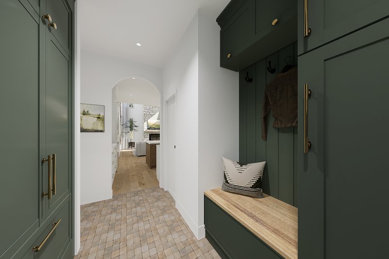 Architectural House Design - Interior - Entry for Farmhouse House Plan #23-2833 - 3 bed, 2.5 bath