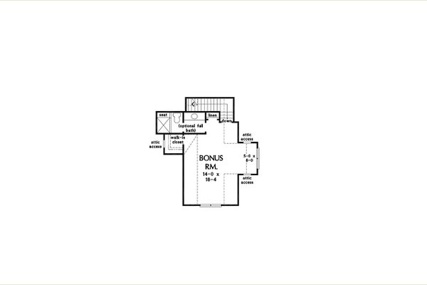 House Blueprint - Farmhouse Floor Plan - Other Floor Plan #929-1171