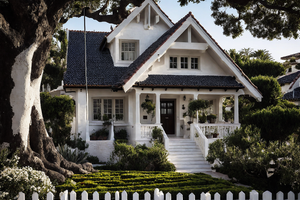 House Design - Cottage Exterior - Front Elevation Plan #515-61