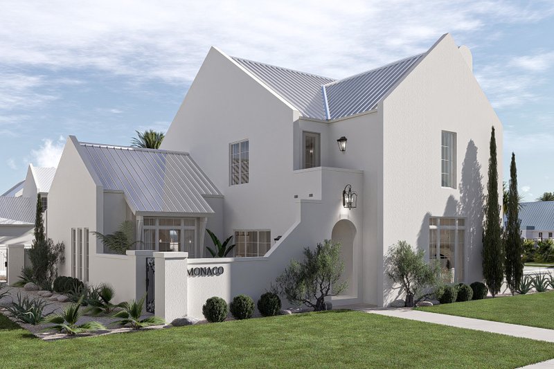 House Blueprint - Exterior - Other Elevation 3 for Beach House Plan #455-760 - 3 bed, 2.5 bath