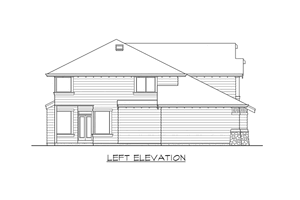 Exterior - Other Elevation 1 for Craftsman House Plan #132-188 - 3 bed, 2.5 bath