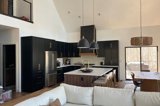 Interior - Kitchen for Cabin House Plan #932-250 - 4 bed, 3 bath