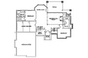 Traditional Style House Plan - 4 Beds 4.5 Baths 2573 Sq/Ft Plan #5-302 