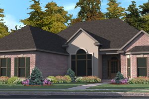 Traditional Exterior - Front Elevation Plan #63-353