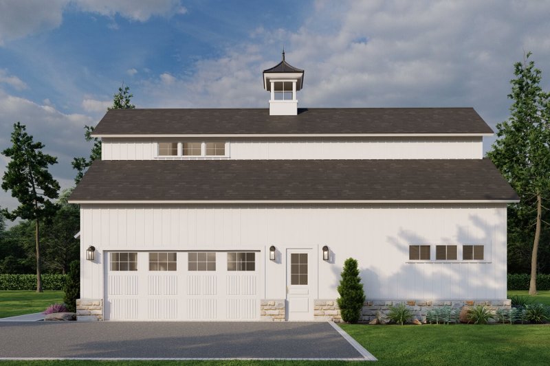 House Blueprint - Exterior - Other Elevation for Farmhouse House Plan #923-350 - 4 bed, 3.5 bath