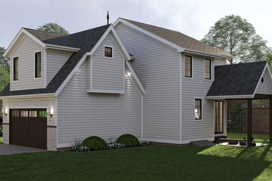 Exterior - Other Elevation for Modern House Plan #455-430 - 3 bed, 2.5 bath