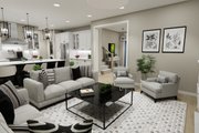 Farmhouse Style House Plan - 3 Beds 2 Baths 1717 Sq/Ft Plan #51-1404 