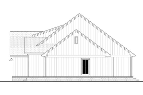 Exterior - Other Elevation 1 for Farmhouse House Plan #430-245 - 3 bed, 2.5 bath